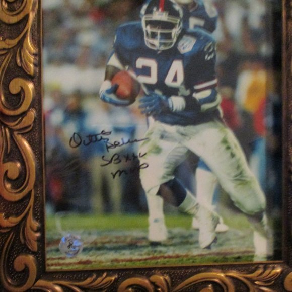 Athlon Sports Ottis Anderson Signed New York Giants 8x10 Photo Custom Framed - Picture 7 of 7